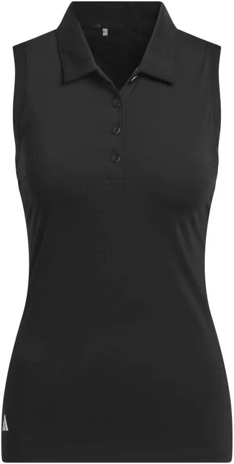 adidas Women's Ultimate365 Solid Sleeveless Polo Shirt