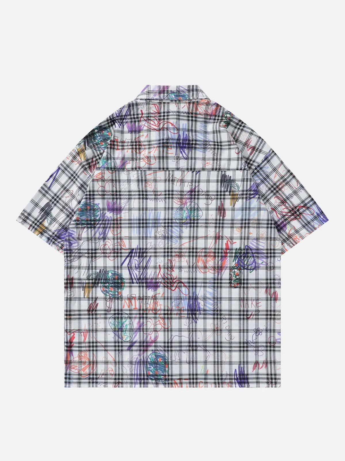 Aelfric Eden Colorful Graffiti Short Sleeve Shirt