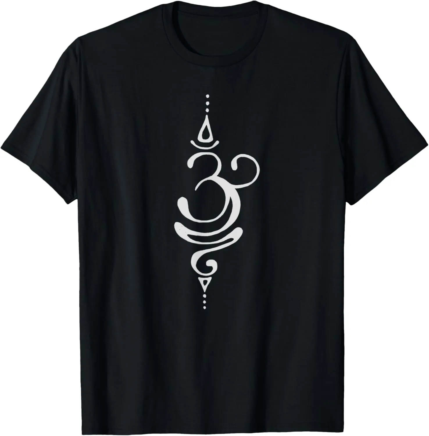 Ancient Sanskrit Breathe Om Yoga Meditation Symbol T-Shirt