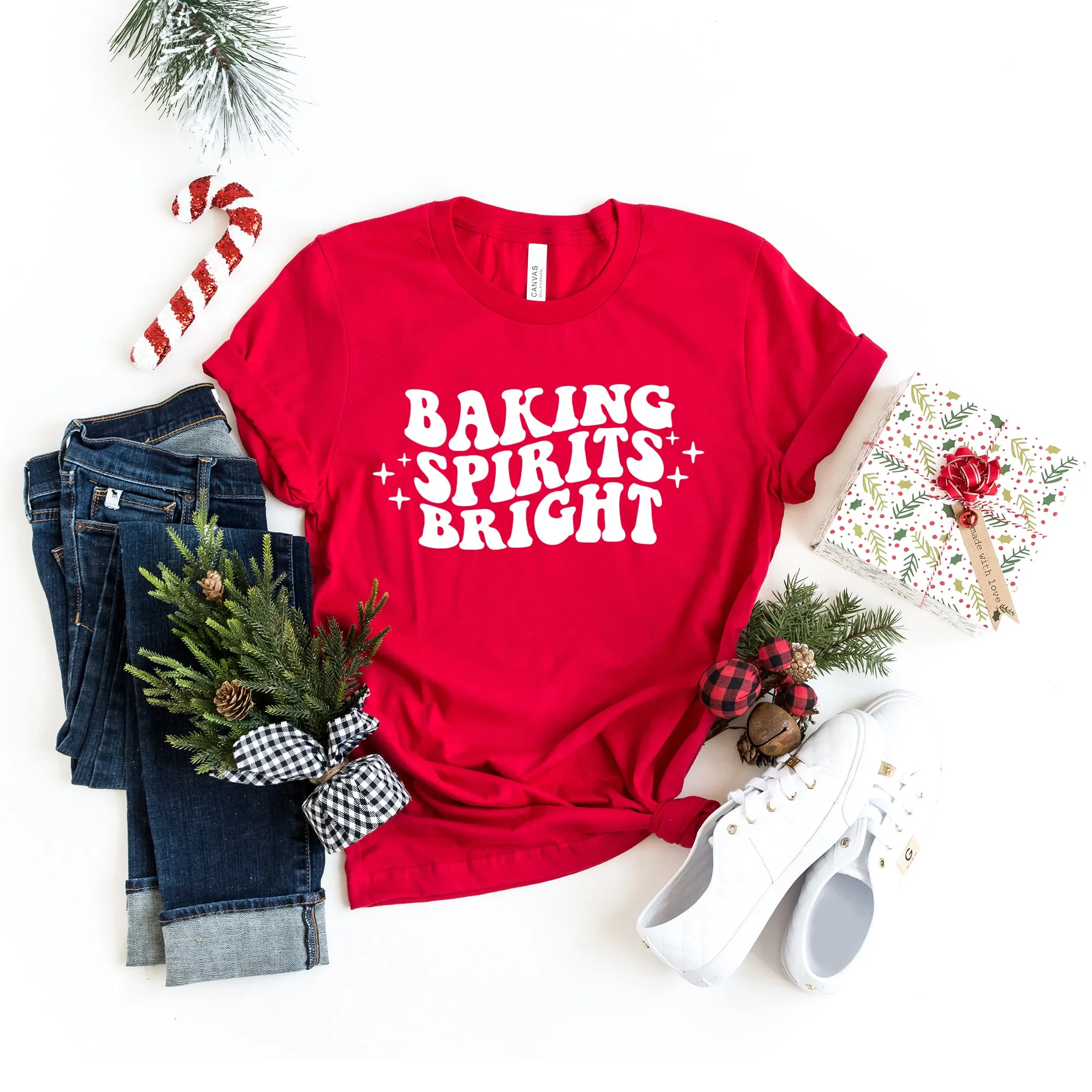 Baking Spirits Bright | Short Sleeve Graphic Tee