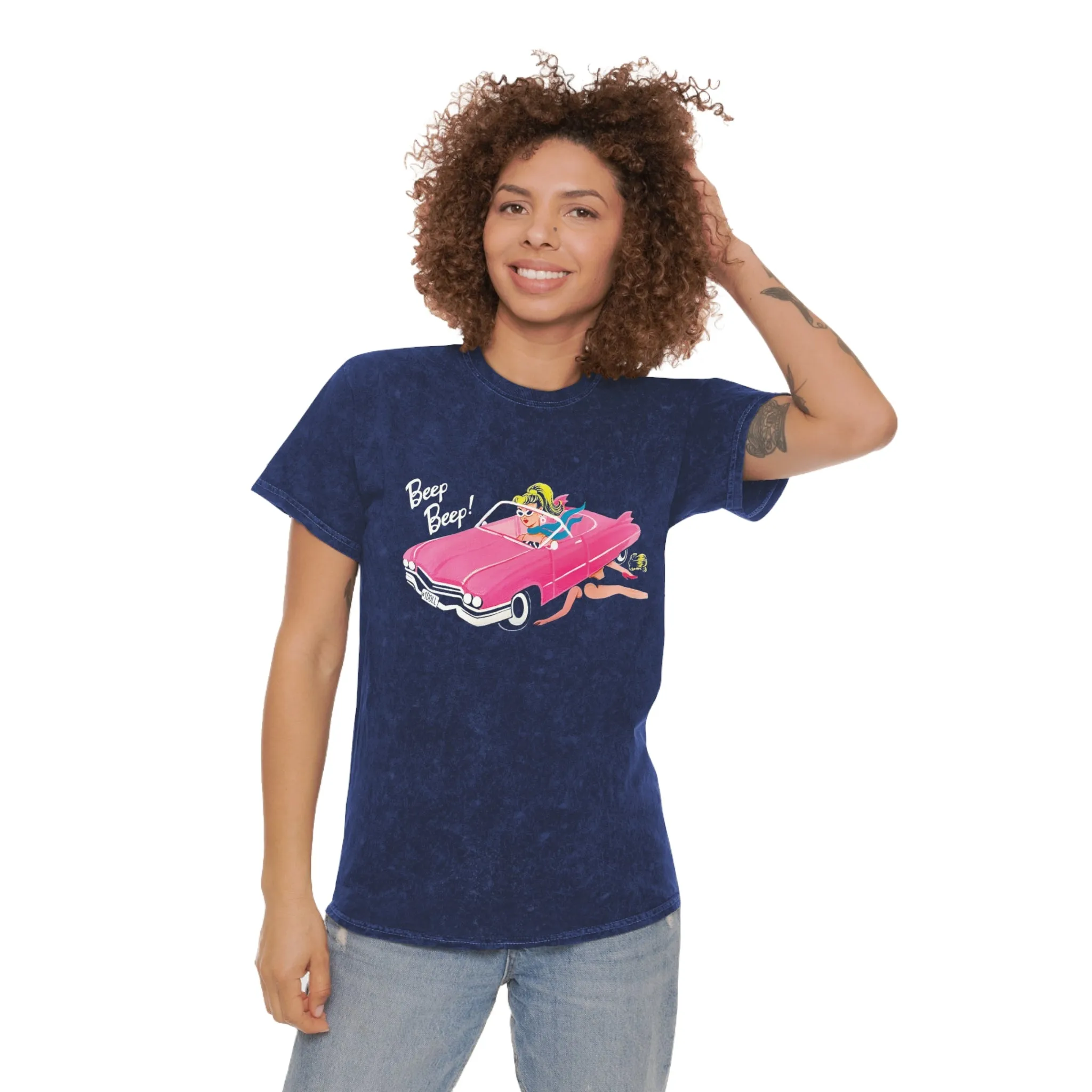 Beep Beep! Mineral Wash Tee