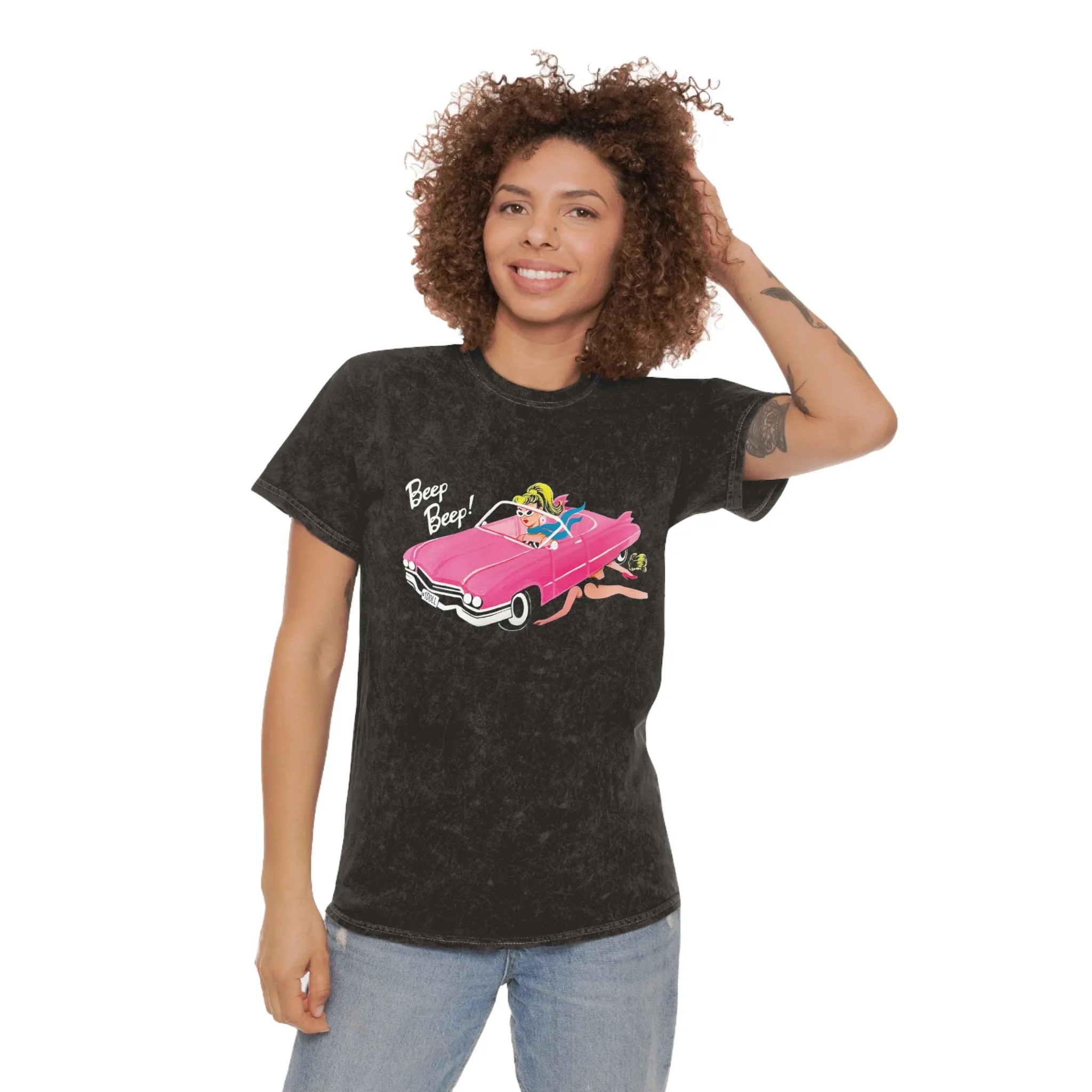 Beep Beep! Mineral Wash Tee