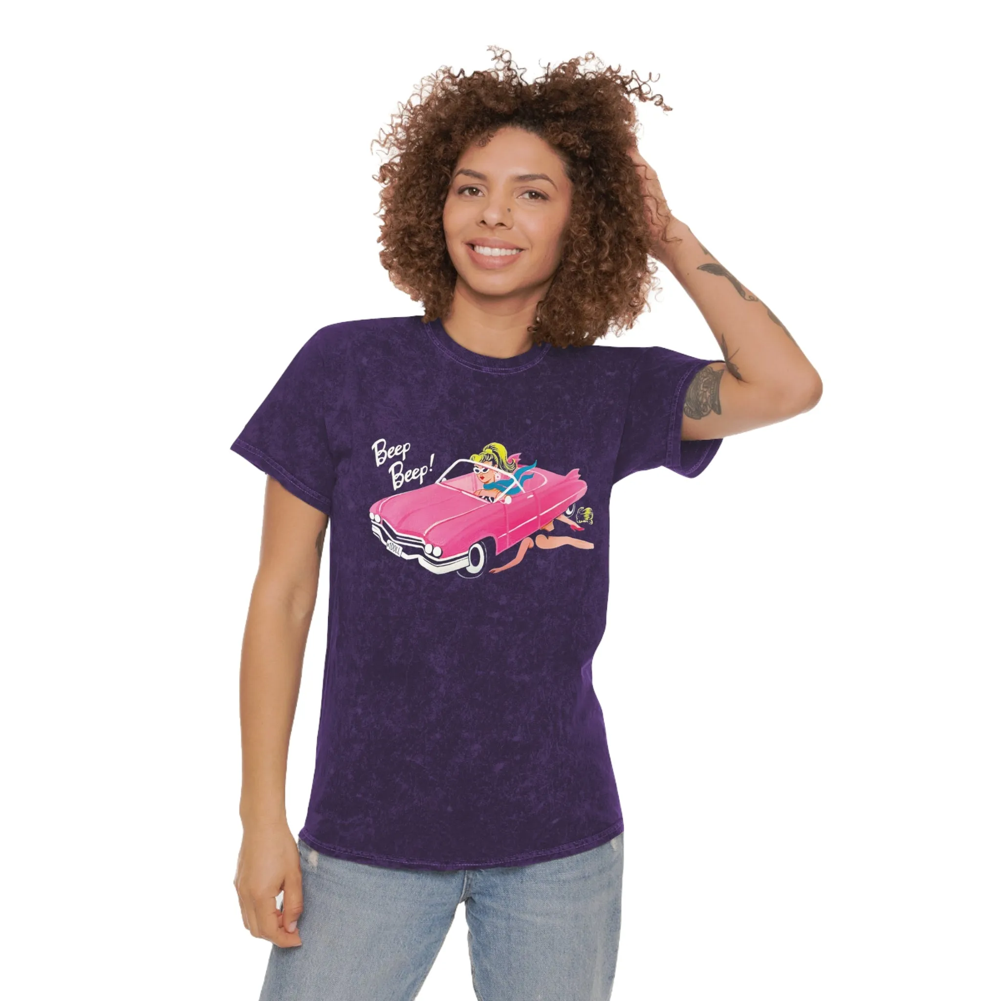 Beep Beep! Mineral Wash Tee