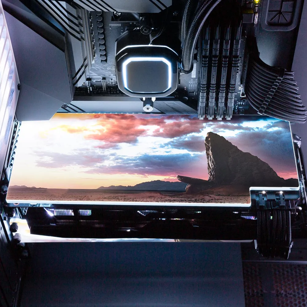 Big Cat Reflection RGB GPU Backplate