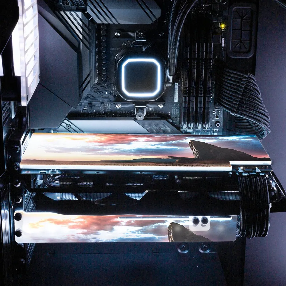 Big Cat Reflection RGB GPU Support Bracket
