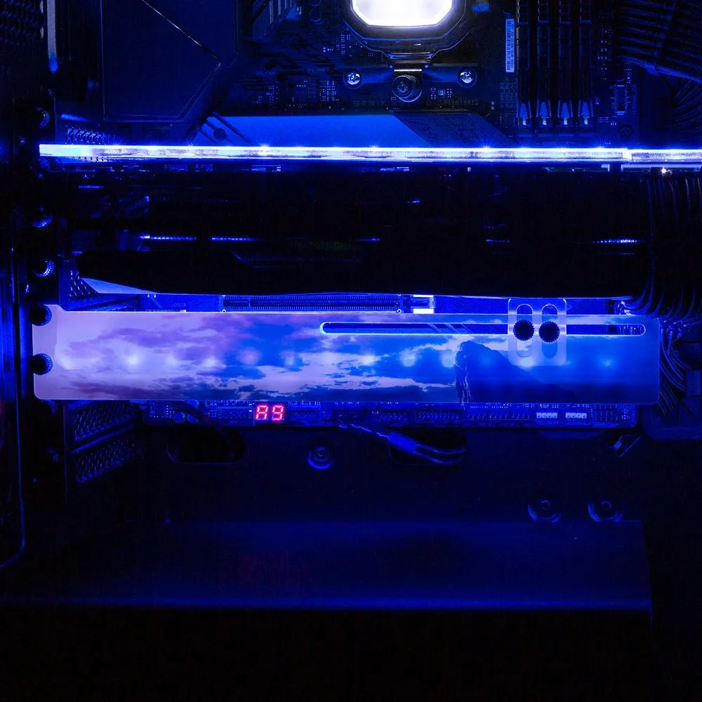Big Cat Reflection RGB GPU Support Bracket