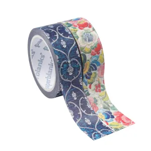 Blue Velvet/Pear Garden Washi Tape Duo