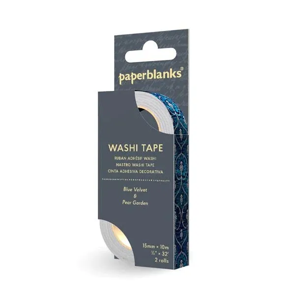 Blue Velvet/Pear Garden Washi Tape Duo