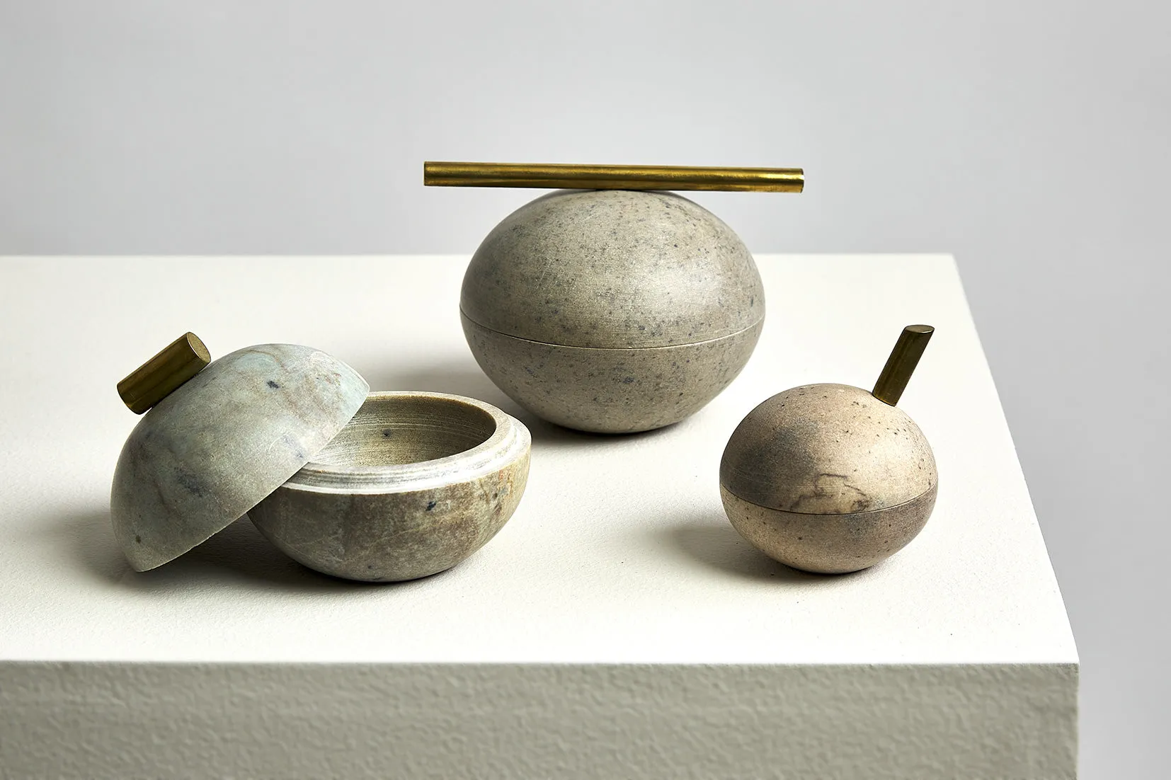 Bola Sabão Soapstone Pots