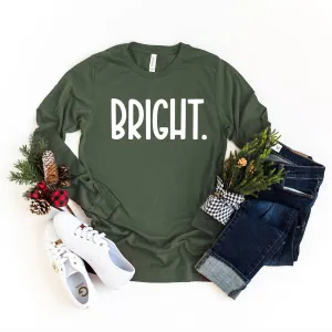 Bright Bold | Long Sleeve Crew Neck