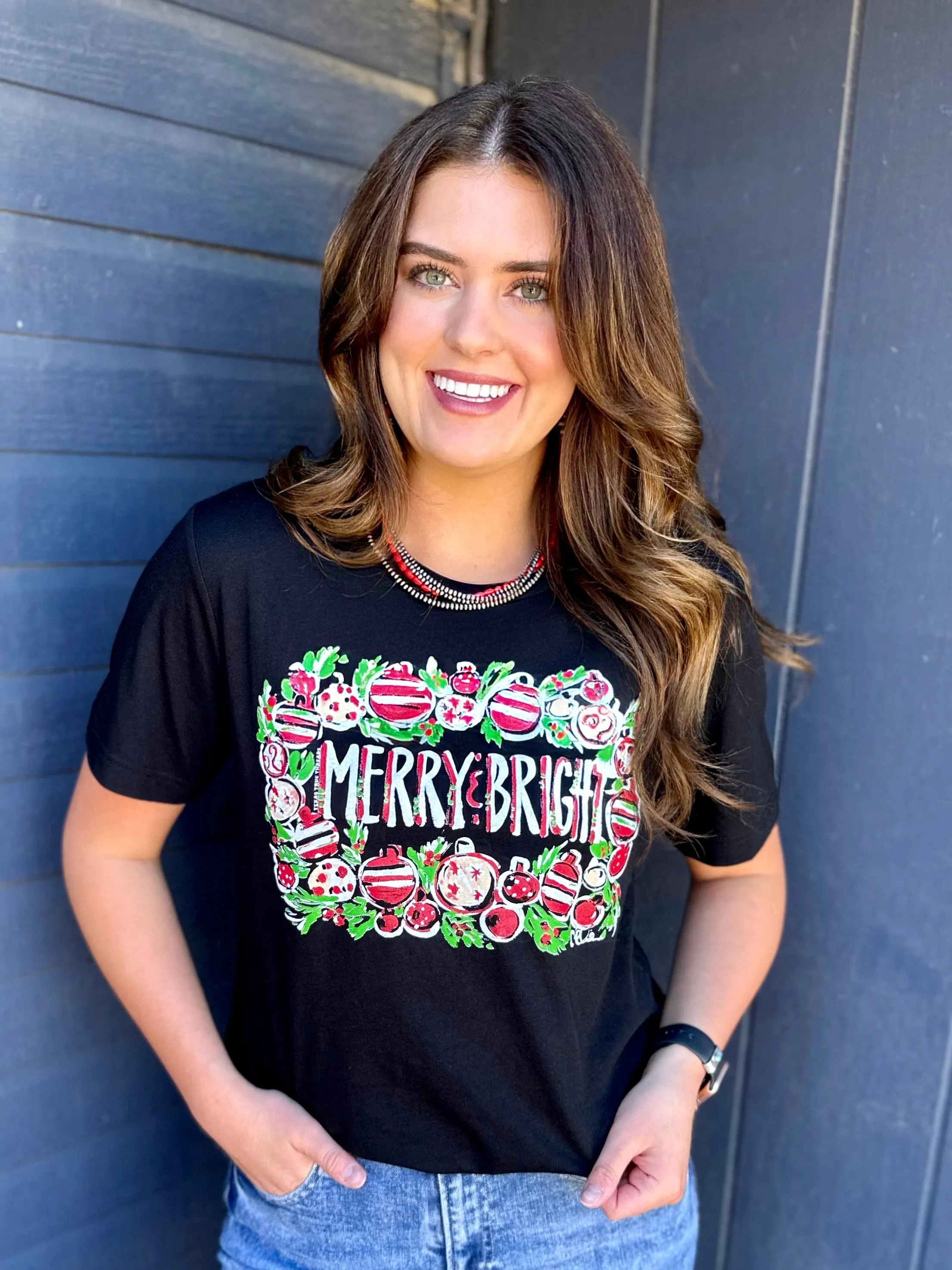 Callie Ann Stelter Merry & Bright Tee