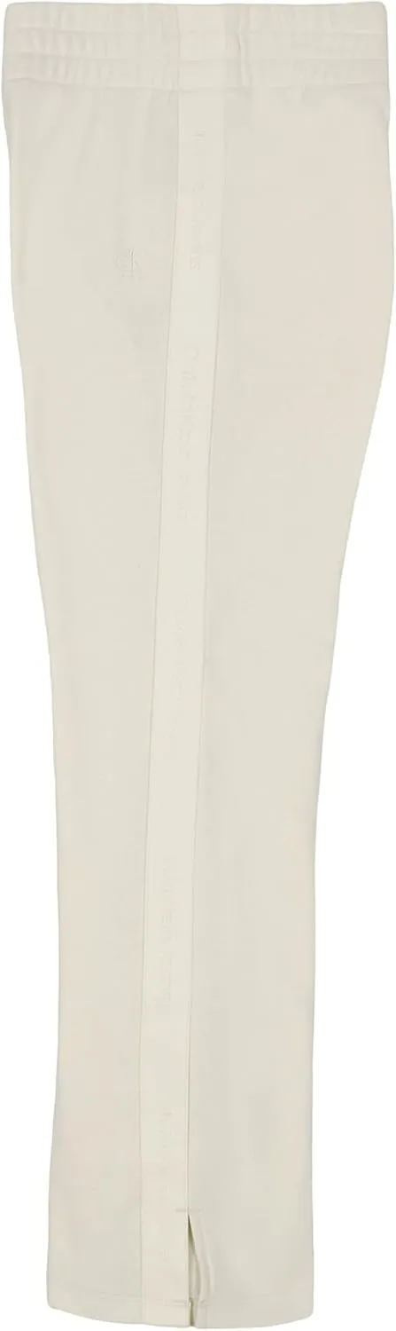 Calvin Klein Girls' Soft Fleece Logo Sweatpants, Comfortable Fit and Elastic Waistband
