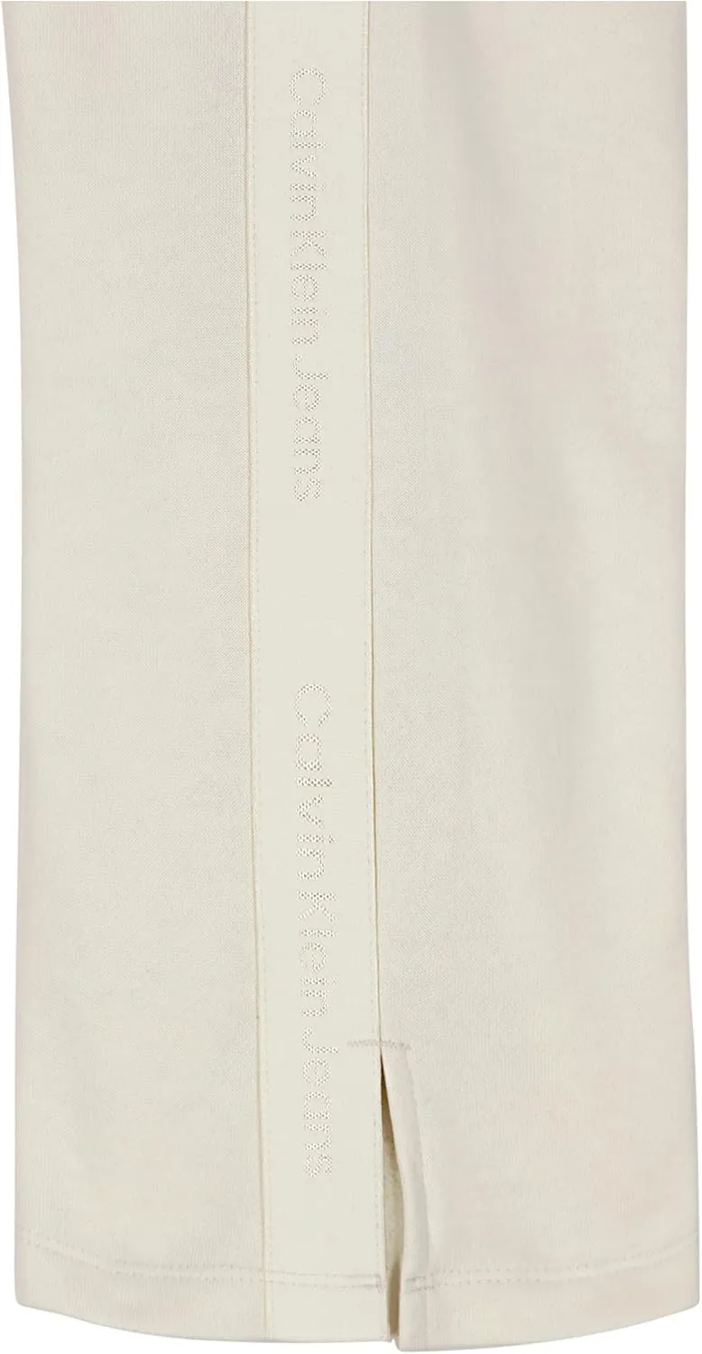 Calvin Klein Girls' Soft Fleece Logo Sweatpants, Comfortable Fit and Elastic Waistband
