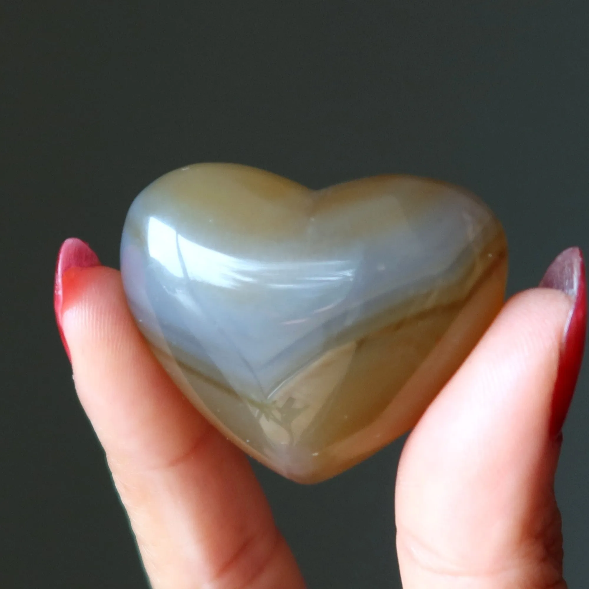 Carnelian Heart Inscribed Centaur or Snake