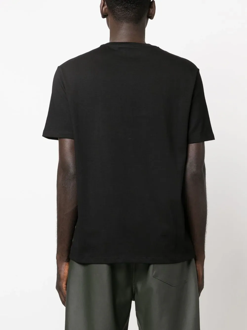 Cheetah Logo Tee Black-Cotton