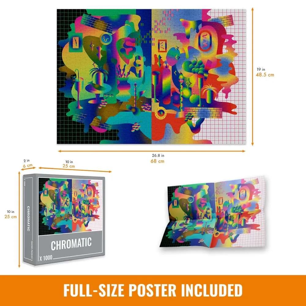Chromatic | 1,000 Piece Jigsaw Puzzle