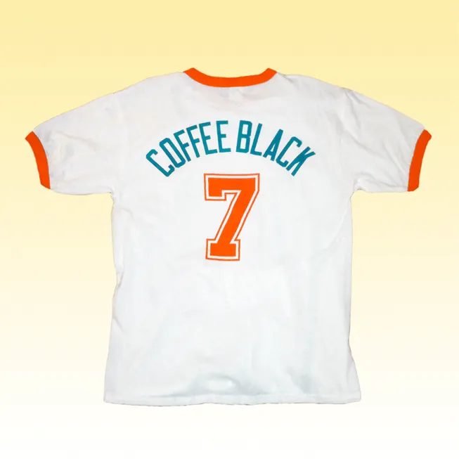 Coffee Black Tropics Jersey Shirt