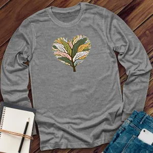Colorful Tree of Life Heart Long Sleeve