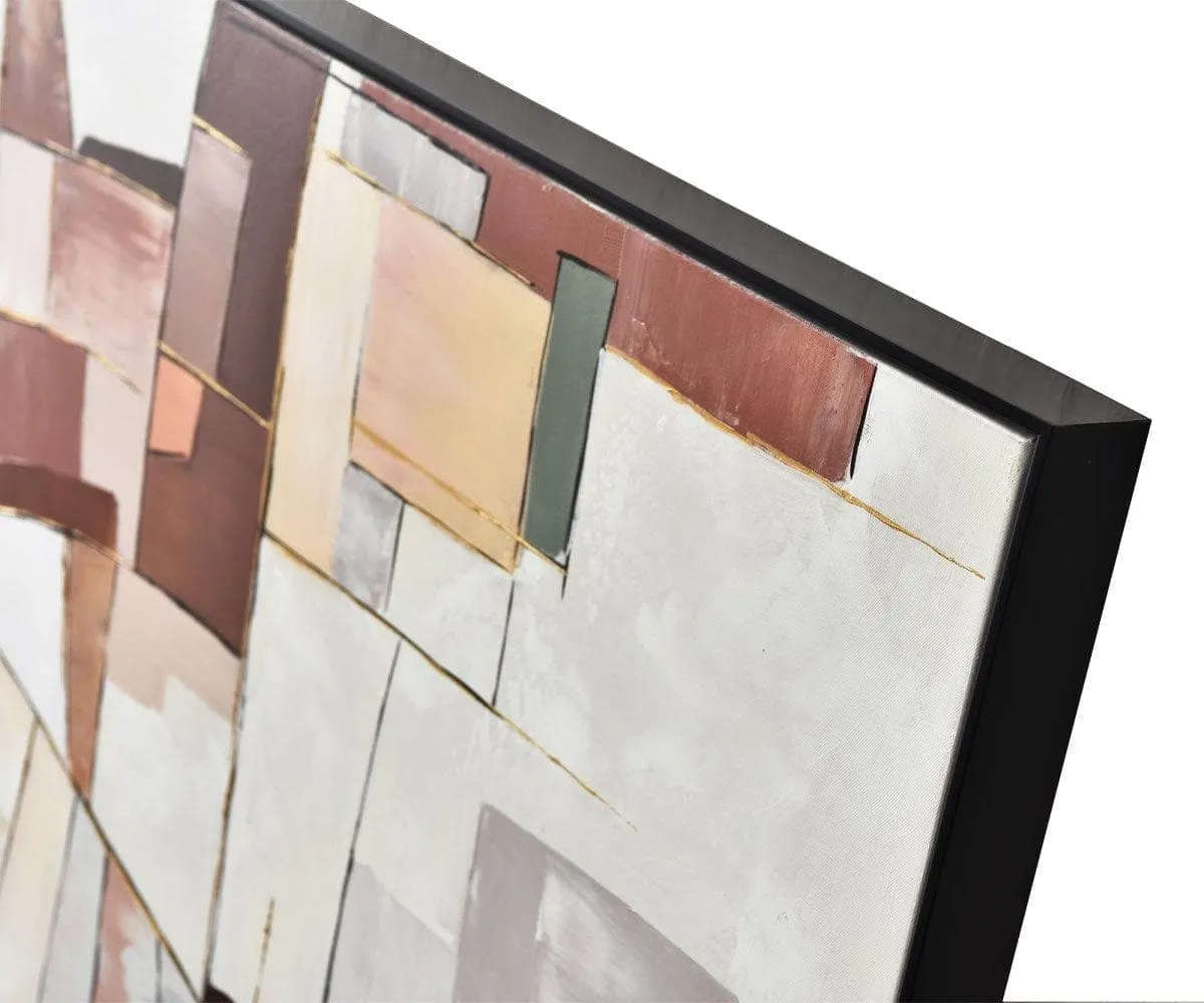 Cubist Sands I Oil Painting