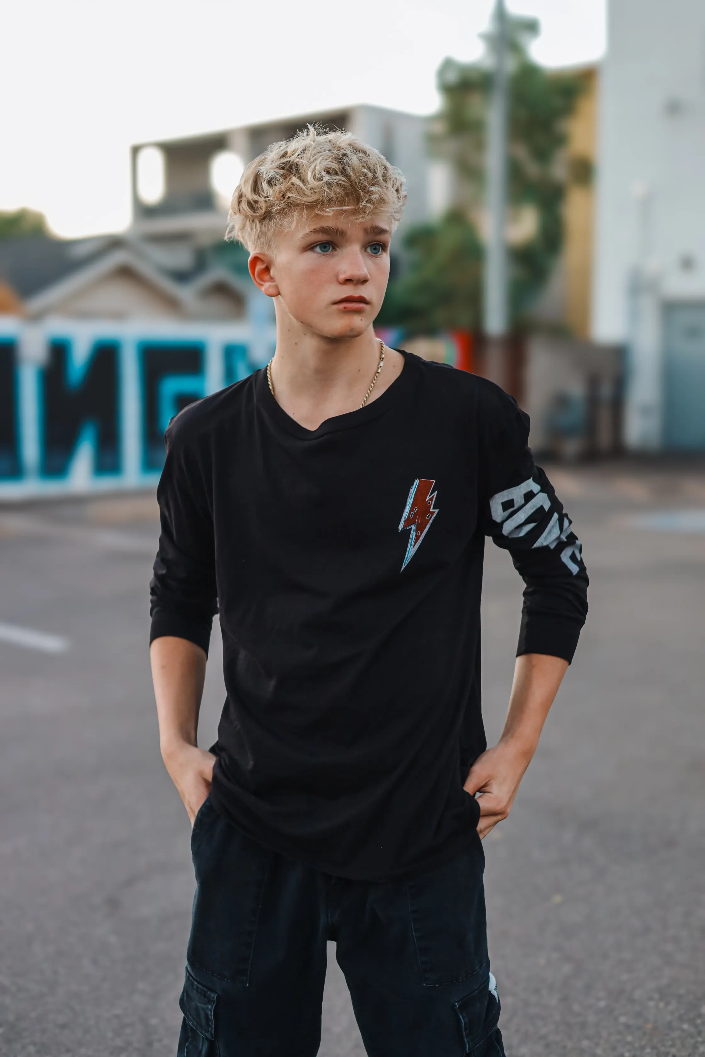 David Bowie Bolt Long Sleeve