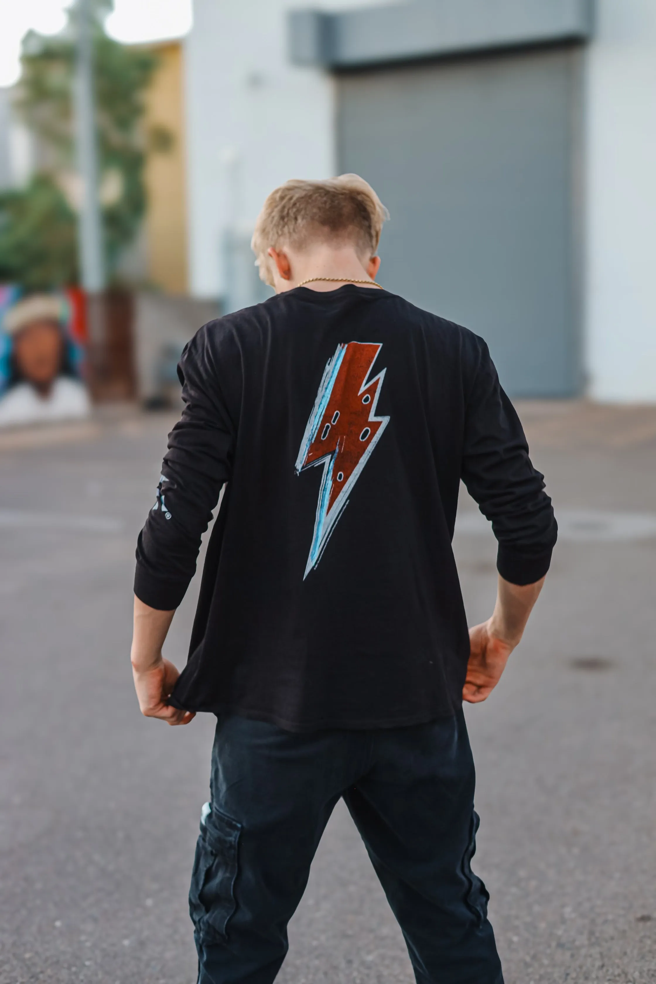 David Bowie Bolt Long Sleeve