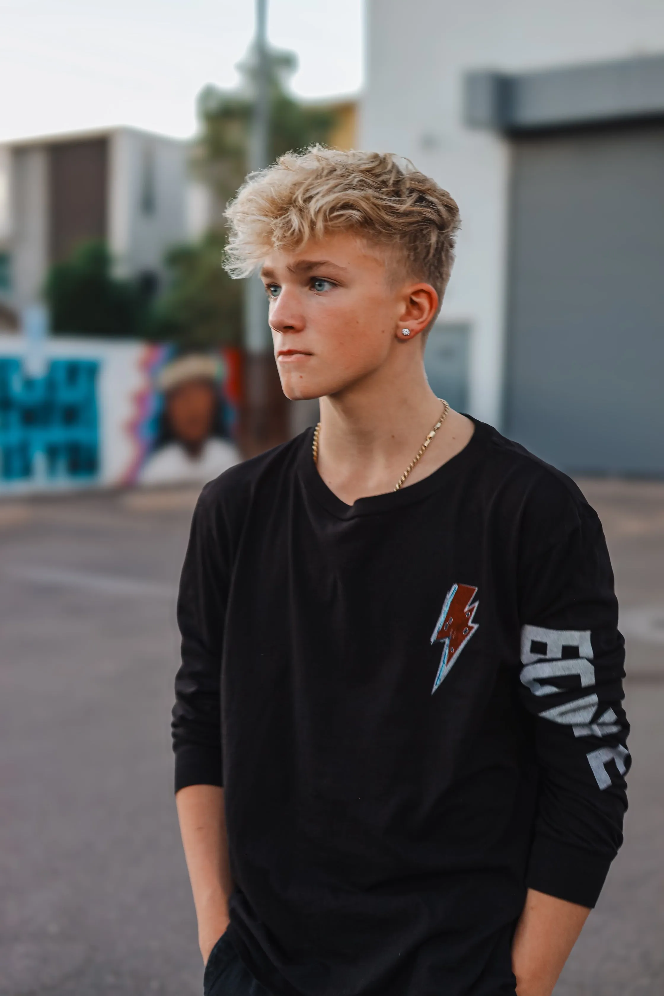 David Bowie Bolt Long Sleeve