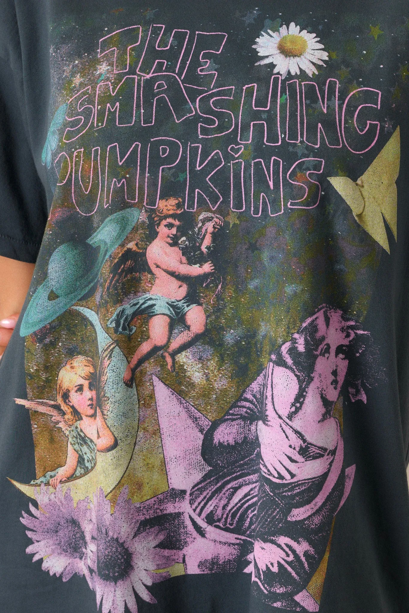 Daydreamer Smashing Pumpkins Infinite Sadness Black Merch Tee