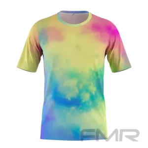 FMR Men's Colored Short Sleeve Running Shirt