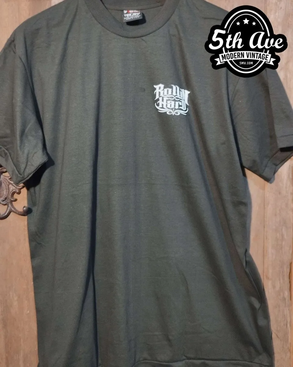 For Familia - Rollin hard lowrider low rider car culture t shirt
