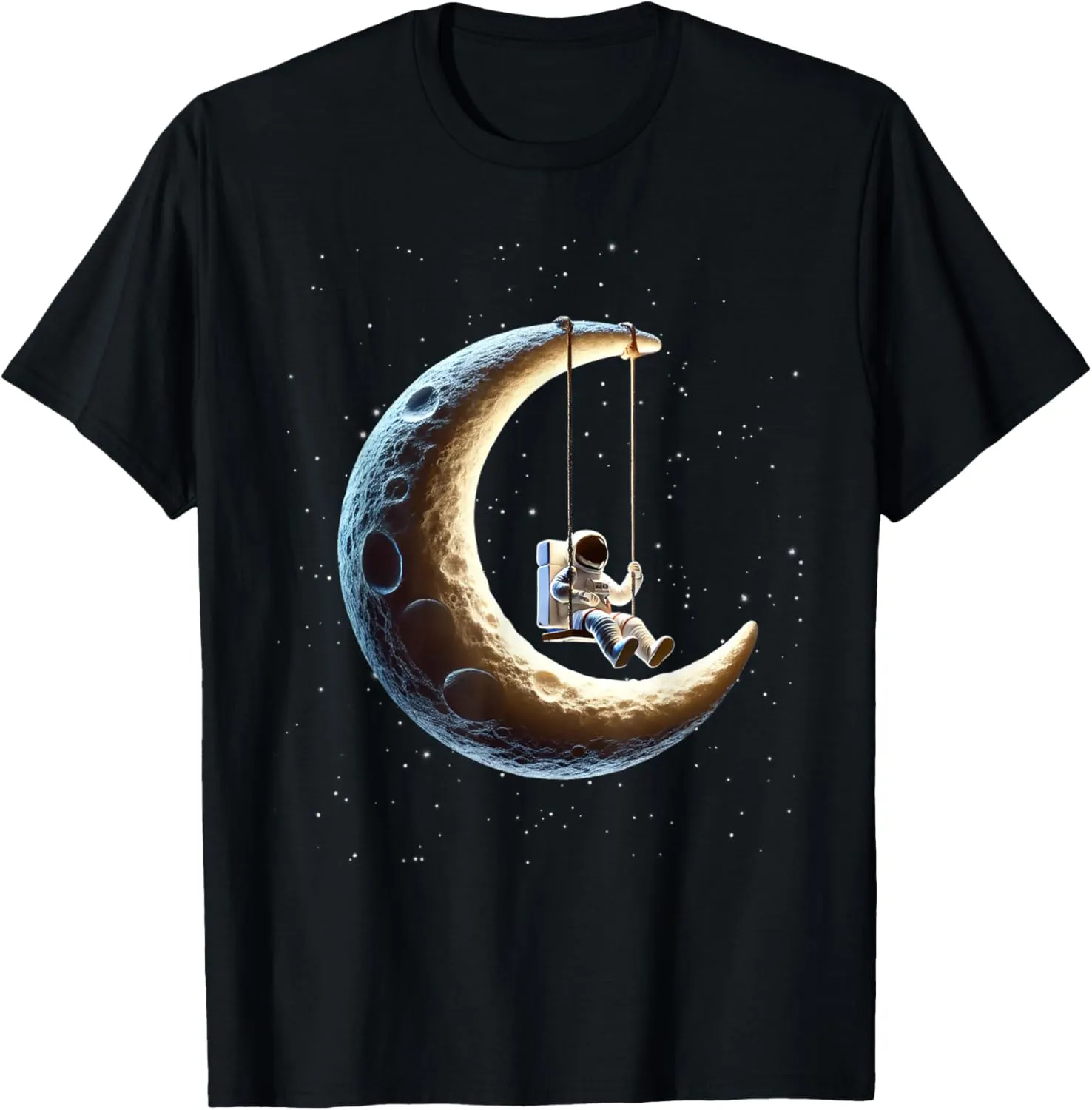 Funny Astronaut Moon gift Men Women kids astronomy space T-Shirt