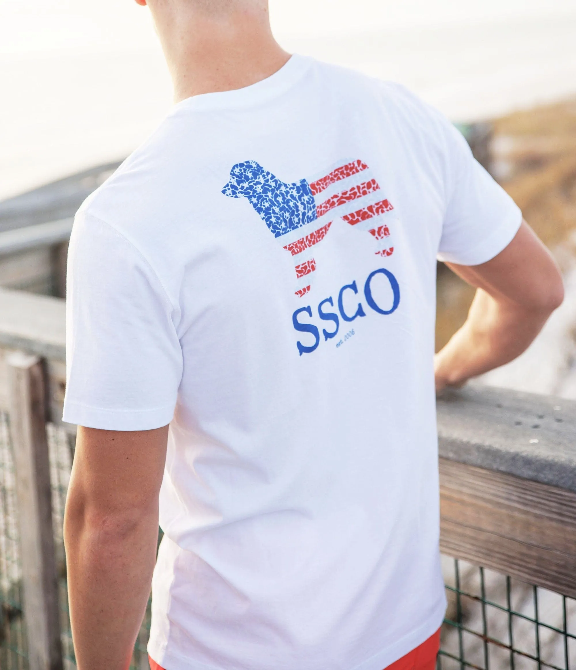 Good Boy Camo Tee SS - Bright White