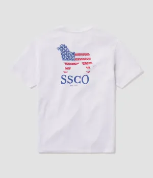 Good Boy Camo Tee SS - Bright White