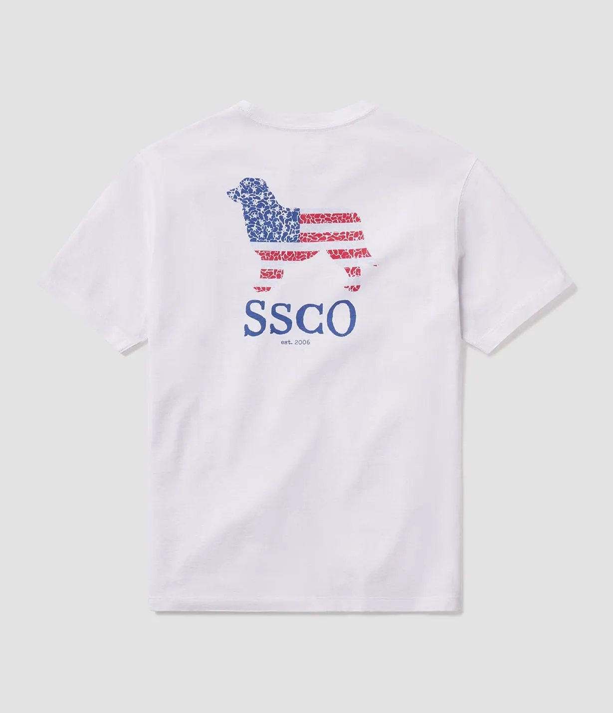 Good Boy Camo Tee SS - Bright White