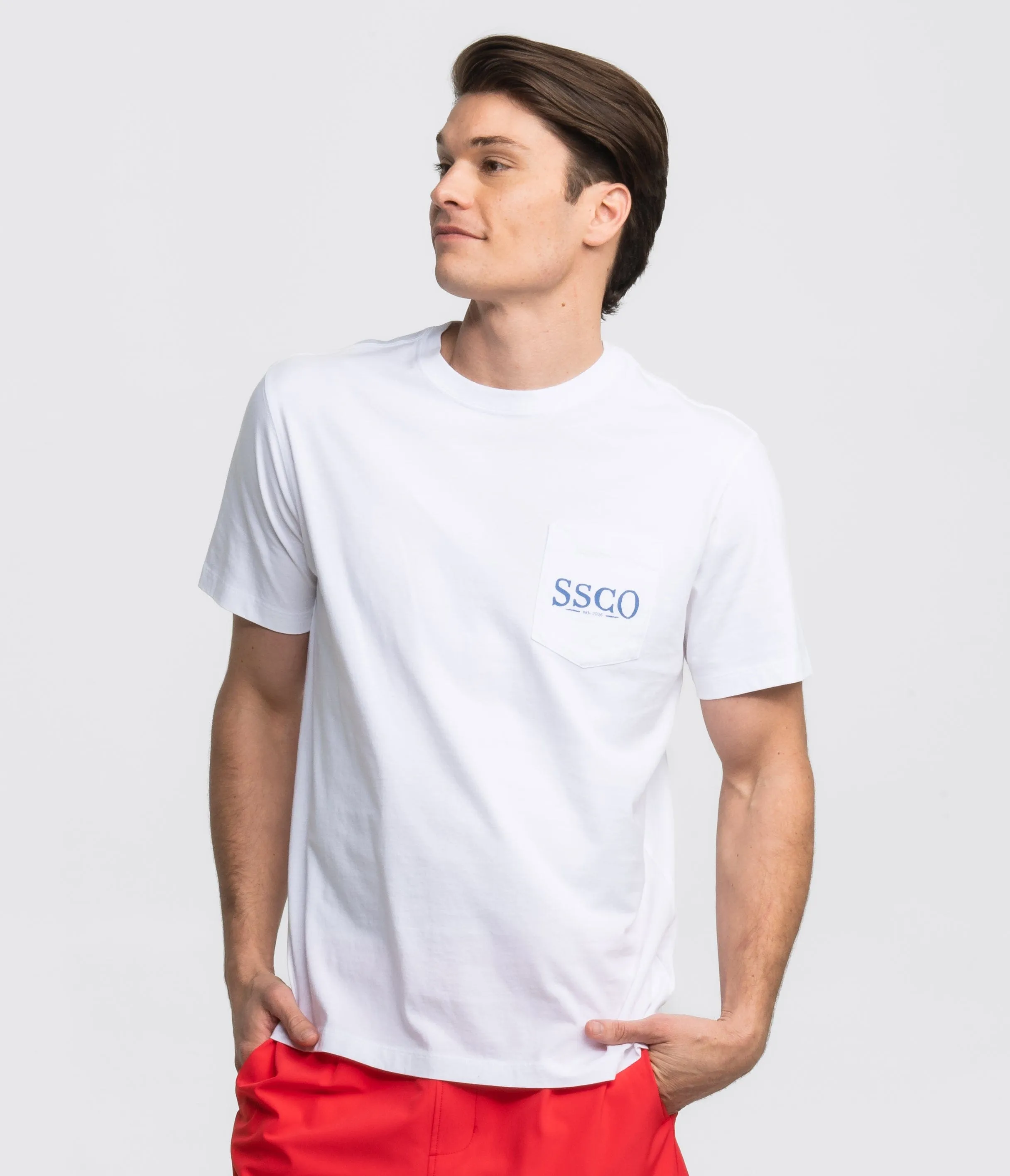 Good Boy Camo Tee SS - Bright White