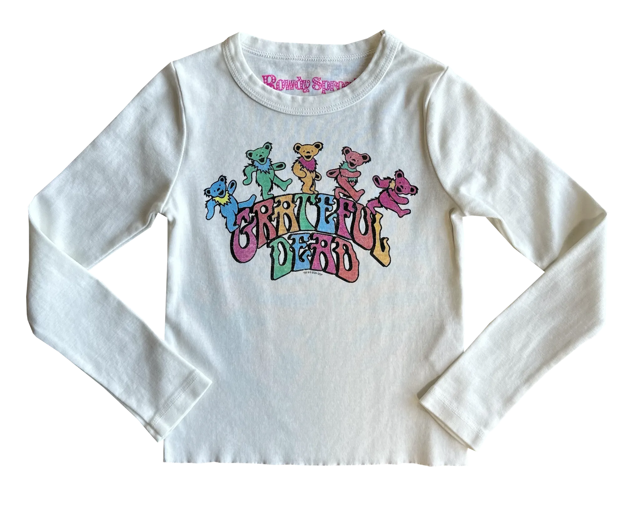 Grateful Dead Dancing Bears fitted LS