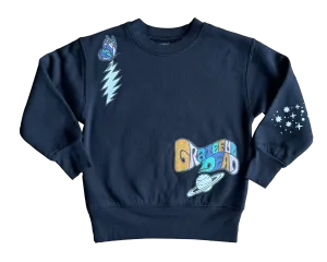 Grateful Dead Moons Black Crewneck