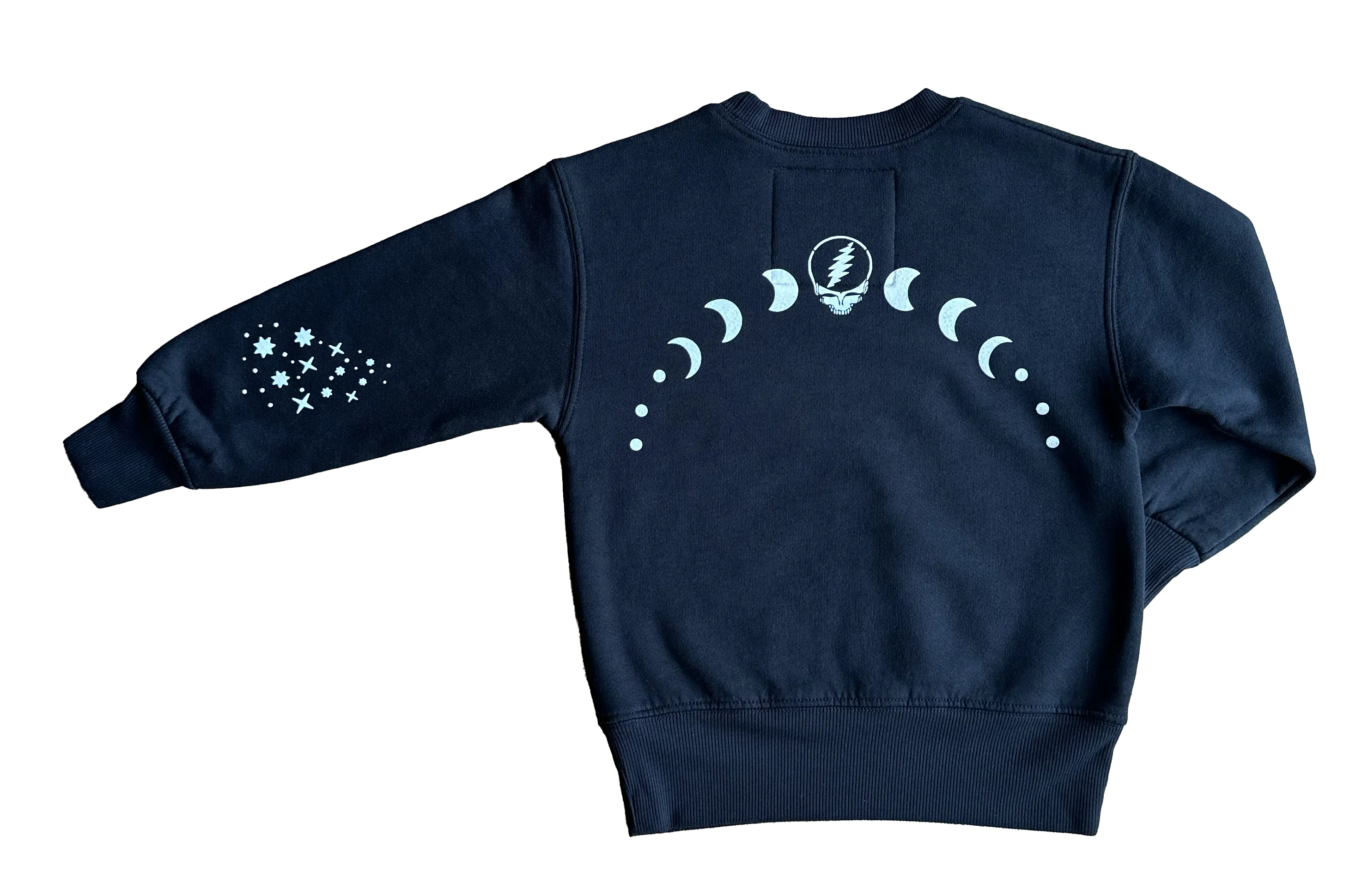 Grateful Dead Moons Black Crewneck