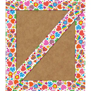 Groovy Hearts Straight Borders