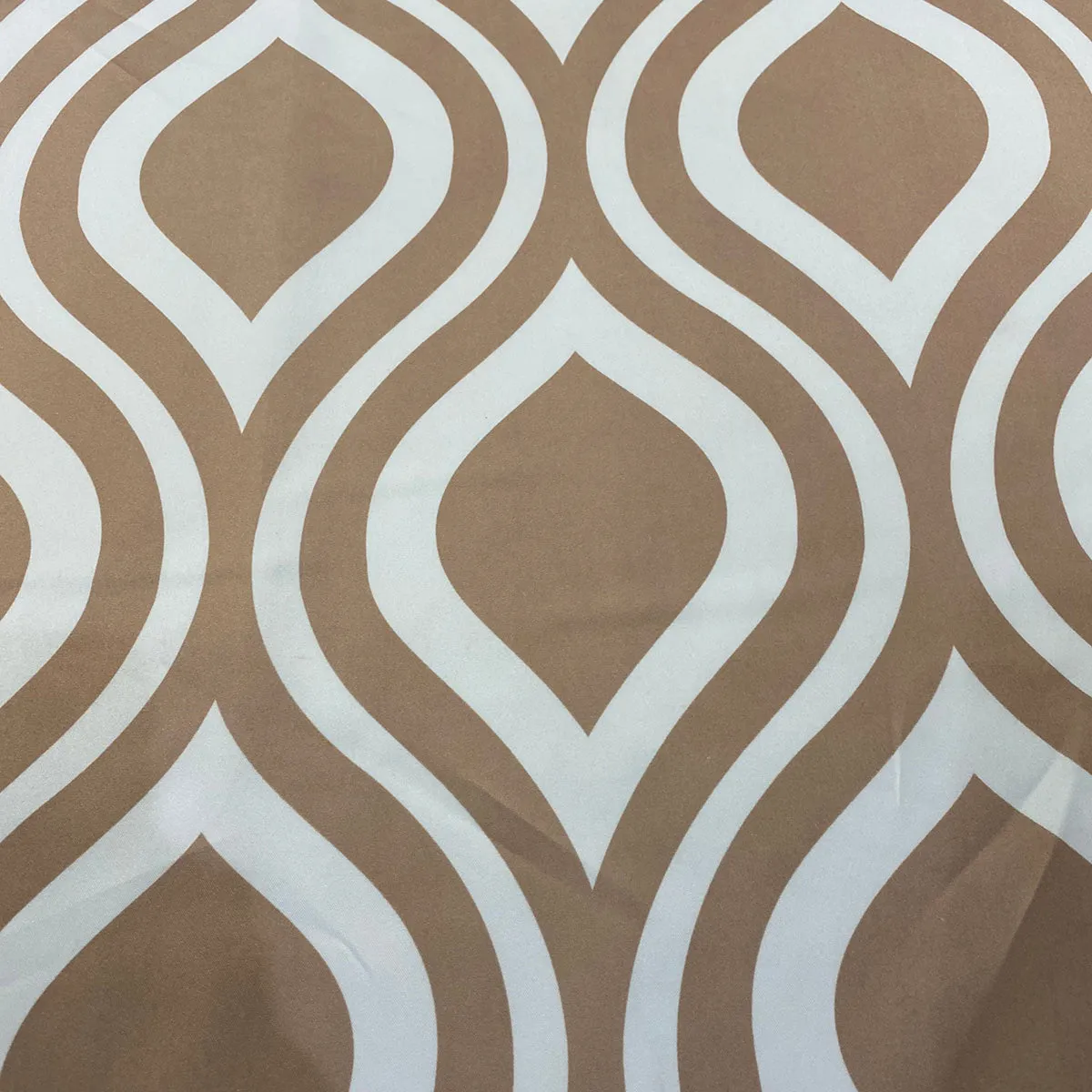 Groovy Print (Lamour) Table Linen in Khaki