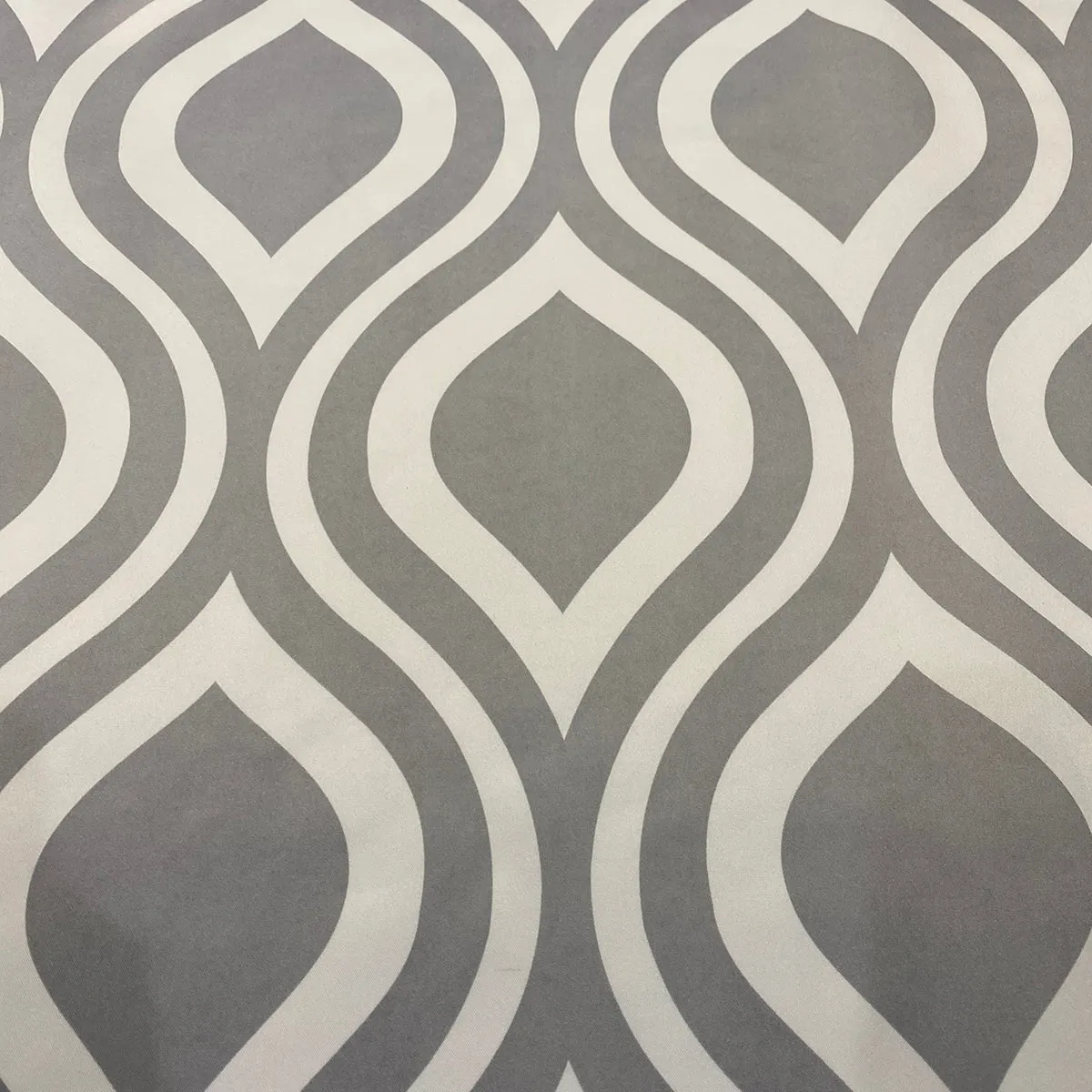 Groovy Print (Lamour) Table Linen in Silver