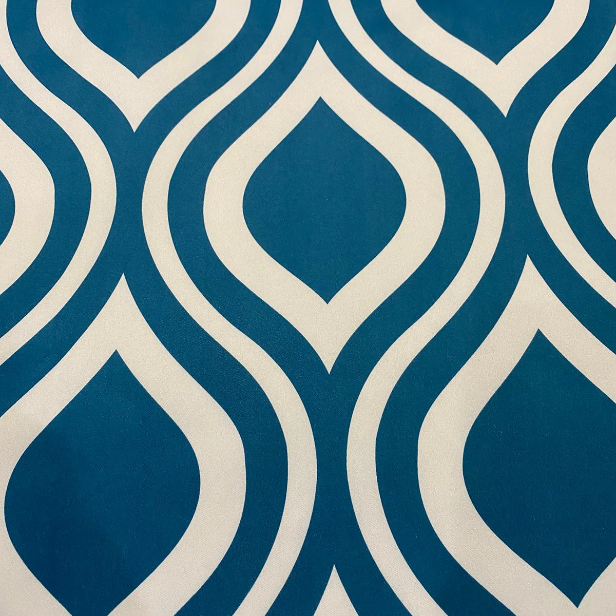 Groovy Print (Lamour) Table Linen in Teal