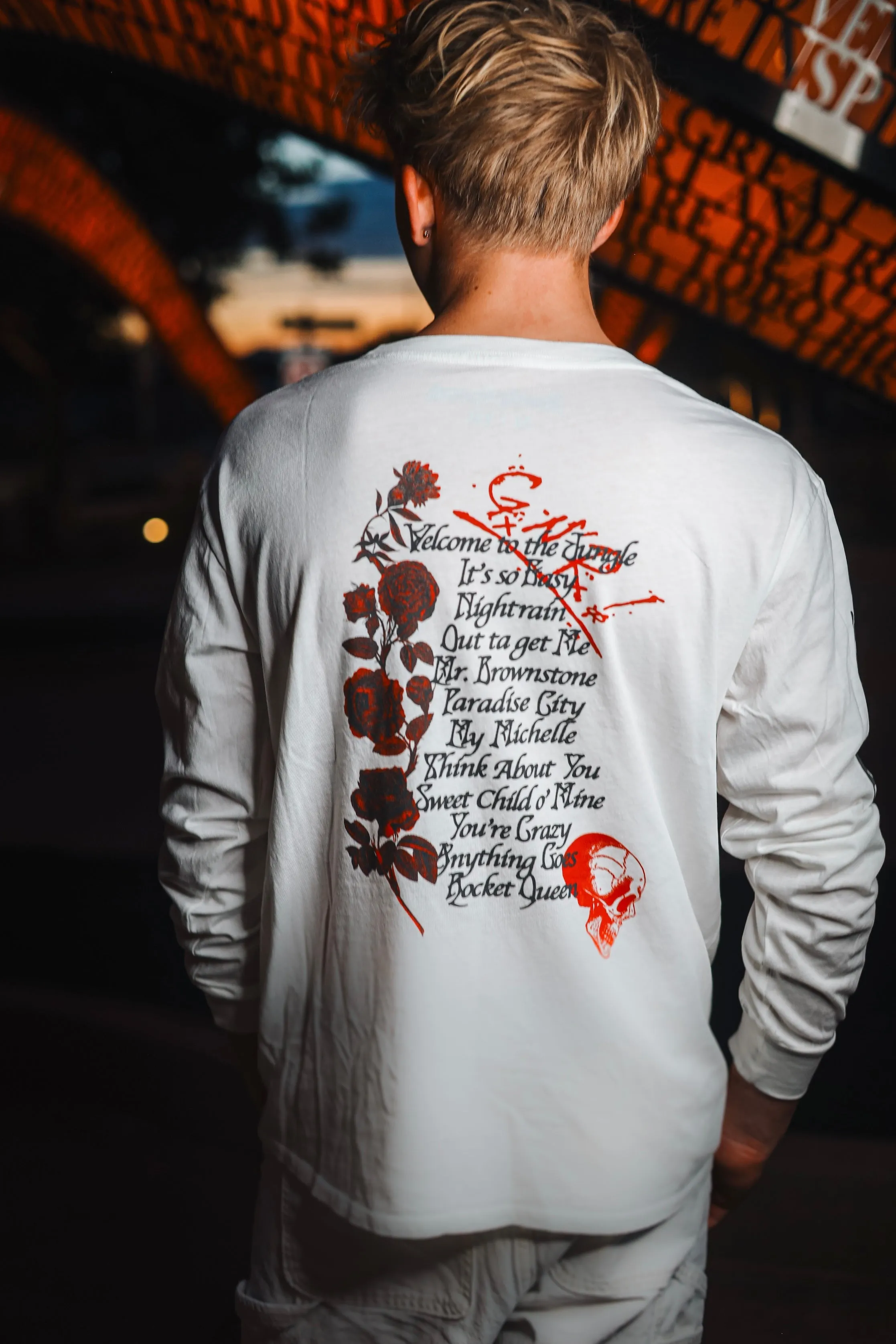 Guns N Roses Appetite Of Destruction Long Sleeve Tee