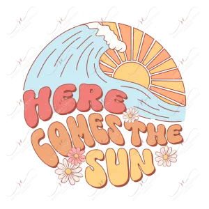 Here comes the Sun-ready to press sublimation transfer print