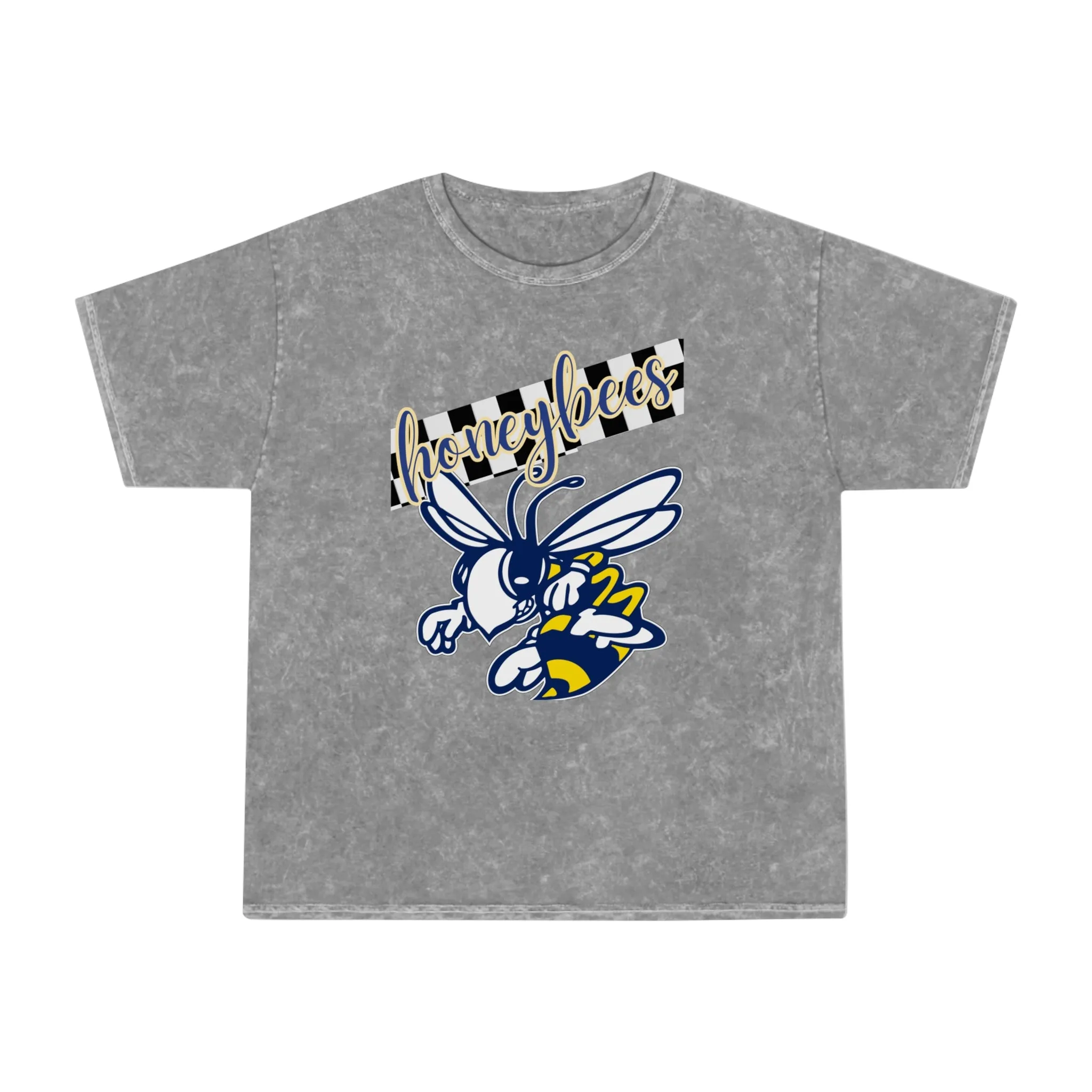 Honeybees BIG Unisex Mineral Wash T-Shirt
