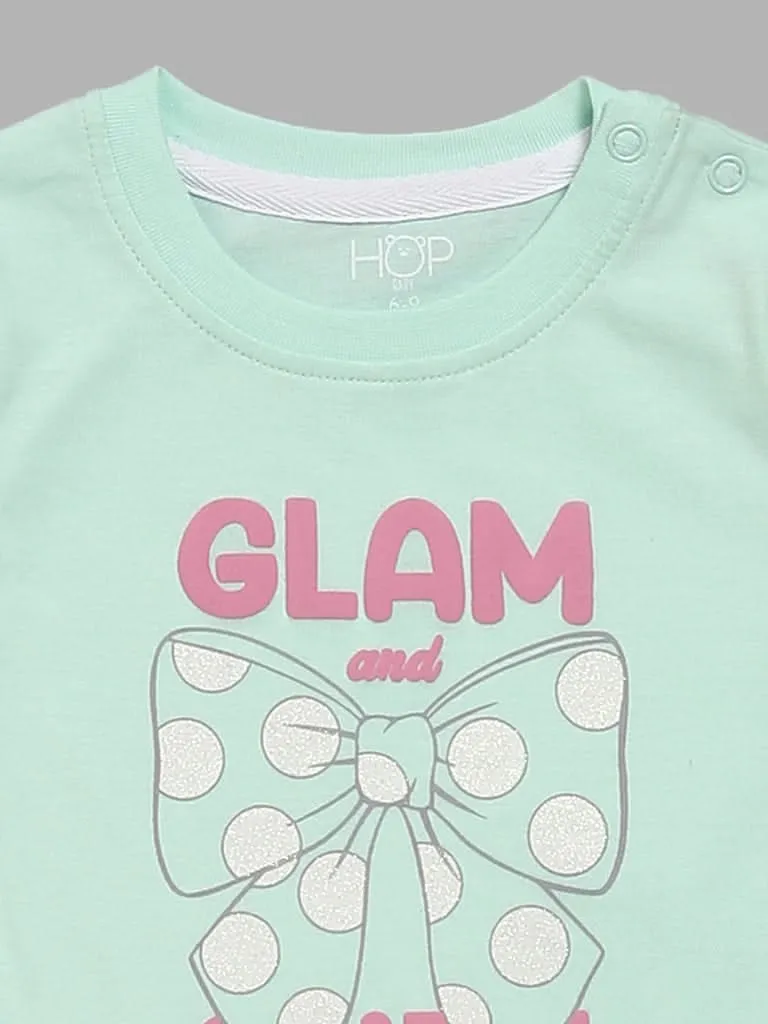HOP Baby Multicolour Printed T-Shirts - Pack of 2