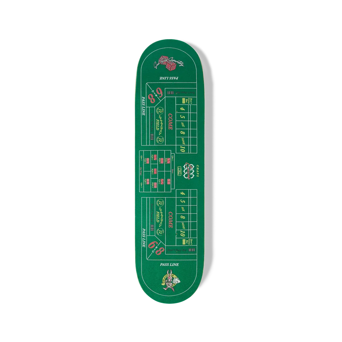 HUF x Freddie Gibbs Craps Skate Deck