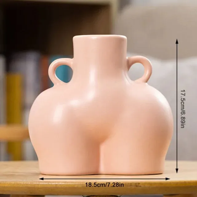 Human Body Sculpture Ceramic Vase