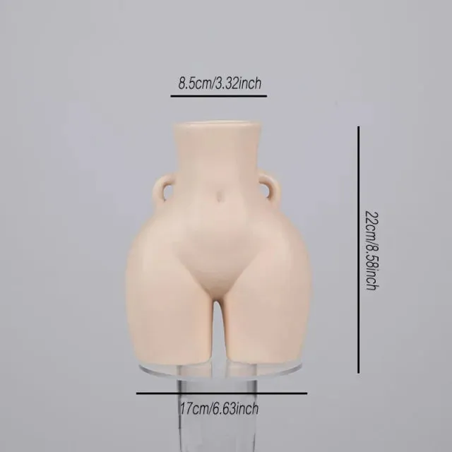 Human Body Sculpture Ceramic Vase