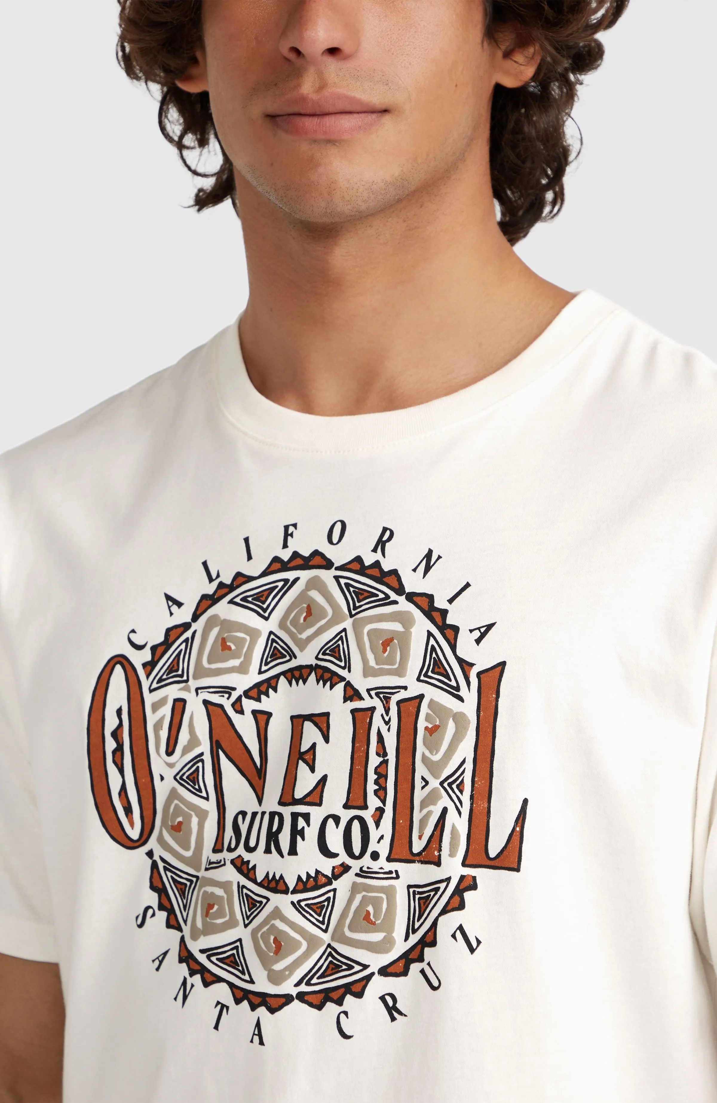 Ikat Graphic T-Shirt | Snow White