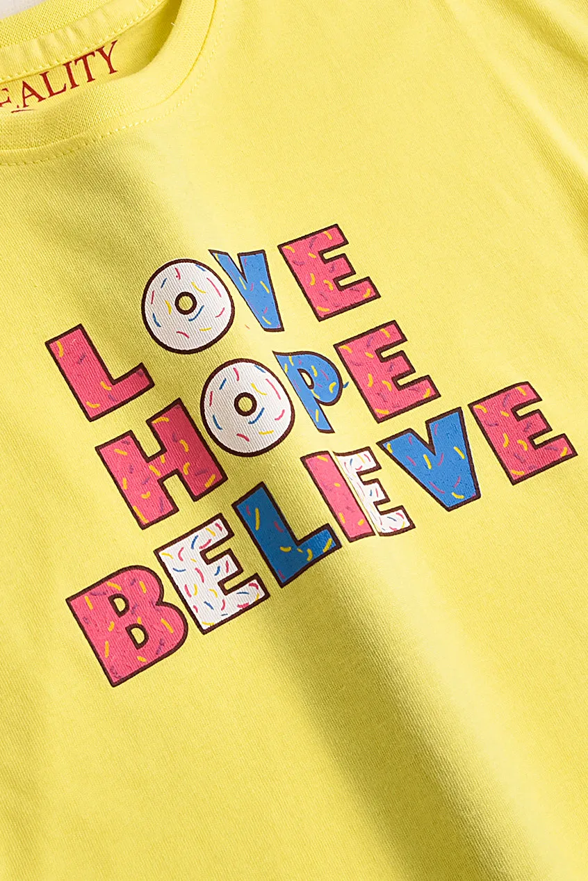 Inspiration Yellow T-Shirt